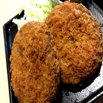 Japanese black beef minced meat cutlet