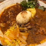 SPICY CURRY 魯珈 - 綺麗な仕上がりのカレー。