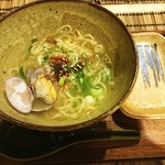 和旬菜 せつだ - アサリの塩ラーメン