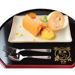 SNOOPY茶屋 - 【期間限定】えびすカボチャのロールケーキ[2017年10月5日～11月26日販売予定]