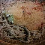 あみだそば はなれ - 越前おろしそば（並）おろし出汁をぶっかけて・・・