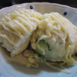 国民酒場あさひや じぃえんとるまん - 「ポテトサラダ」200円也。