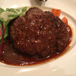 レストラン大宮 - ハンバーグステーキ デミグラスソース