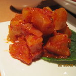 韓美食 オンギージョンギー - カクテキ