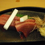 もめん - 戻り鰹のお刺身