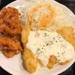 Teke Teke - 安定のミックスランチ
                        唐揚げとチキン南蛮でコスパ良い✌️