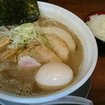 麺房 十兵衛 - 特濃醤油味玉 大盛り チャーシュートッピング