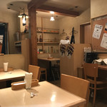 パパの家 - 温かい店内。