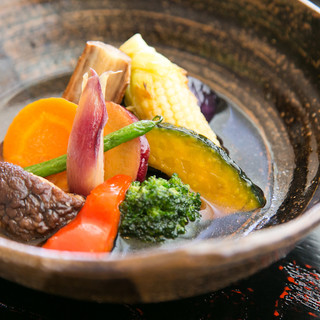 地元食材使用◎富士山麓の恵みを存分に味わえるメニューをご用意