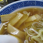 支那そばはせべ - 支那そばのアップ