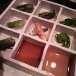 天ぷら　酒菜　醍醐 - おひたし★　ちょっとづつがうれしい！