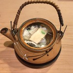うを徳 - 土瓶蒸し（松茸 + 鱧）