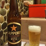 うを徳 - サッポロ黒ラベル（小）