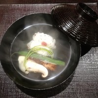 奈良 而今 - 3.椀物／鱧と松茸の椀