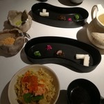 龍のひげ - 7.お新香、味噌汁