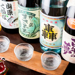 Ryuukyuu Ume Shu Dainingu Thi Da - 泡盛利き酒(1200円)
