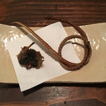 にょろ助 瓢六亭 - 天然鰻の骨せんべい