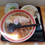 いもせ食堂 - 半チャン支那そばセット