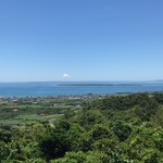 星のや竹富島 - エメラルドの海を見る展望台からの竹富島＠2017/9