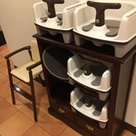 中国菜館 あんずの花 - (内観)お子様椅子