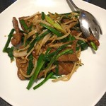 中国菜館 あんずの花 - (料理)レバニラ炒め