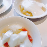 カサブランカ - 杏仁豆腐  フルーツ&ヨーグルト