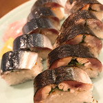 竹うち - 絶品☆秋刀魚の押し寿司(^ ^)