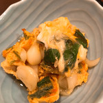 竹うち - ゆり根玉子とじ(^ ^)