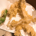 竹うち - キスの天ぷら(^ ^)