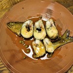 にほん酒と肴 酔音 - 子持ち鮎の山椒煮  950円