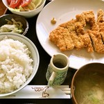 Resutoram Perikan - ポークかつ定食