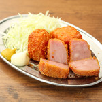 Yokocho thick-sliced sauce ham cutlet