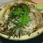 手打うどん 牛コロ 宮内 - 牛きしコロ、大盛(税込990円)