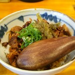 麪家ひばり - ミニ焼き豚丼