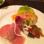 麻布食堂 - セットのオードブル