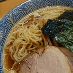 中華そば 多賀野 - 麺の感じ