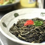 沖縄居酒屋 畑人 - イカスミ焼きそば