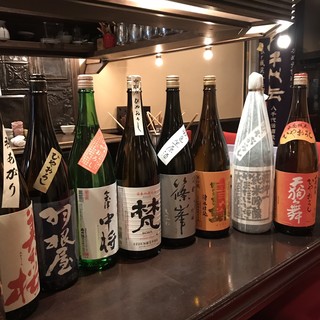日本酒300～400種あります！