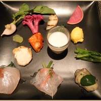 オッジ ダルマット 西麻布店 - 前菜の盛合せ
