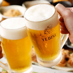 ウラニワ - キンキンに冷えたビールで乾杯！