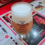 Youshokuya Sengoku - 生ビール　マスターズドリーム（580円）【平成29年9月26日撮影】