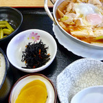 河辺ドライブイン - 肉鍋定食