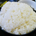 河辺ドライブイン - 大盛りご飯