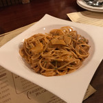 らんぷ亭 - フレッシュポルチーニのパスタ