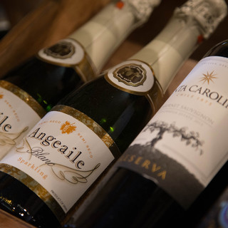 A wide range of wines to choose from to match your meat