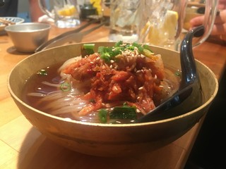 h Sumibi Yakiniku Horumon Yokoduna Sanshirou - 冷麺