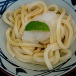 丸亀製麺 - おろし醤油うどん(冷)並350円
