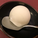 ぎんざ磯むら - デザート、シャーベット（柚子？）