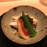 鮨 麻生 平尾山荘 - 渡り蟹の酢の物