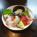 なべいち - 名物、魚の気持ち盛り